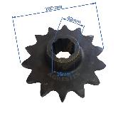 Pinion inferior Z14