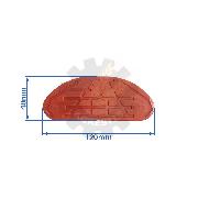 Bloc pentru copite din plastic tare 14mm