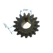 Pinion conic Z17