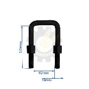 Brida M16 combinator lunga int=60 mm