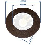 Disc frictiune ferodou 140x85x3.6