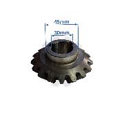 Pinion conic Z17 o30 coasa PZ