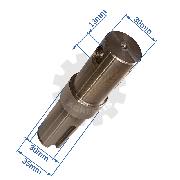 Ax scurt SIP o35/30x140 KK30-13/06 72-0147