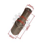 Ax scurt SIP o40x135 T70-10/19 72-0745