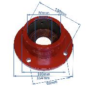 Carcasa cu 4 gauri SIP KK30-10/04 81-0007/72-0232