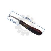 Cutit copite Color-Pro lama ingusta dreapta 6.5cm