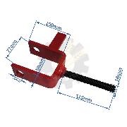 Suport intinzator SIP 40x81x220 KK30-13/16 72-0211
