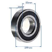 Rulment 6211 2RS ZVL