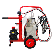 Aparat de muls vaci compact cu 1 post (inox, cauciuc)