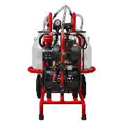 Aparat de muls vaci cu 2 posturi 2 bidoane (inox, silicon)