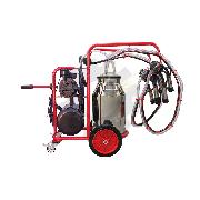 Aparat de muls vaci cu 2 posturi (inox, cauciuc)