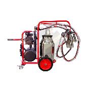 Aparat de muls vaci cu 2 posturi (inox, silicon)