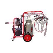Aparat de muls capre cu 4 posturi (inox, silicon)