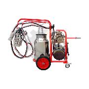 Aparat de muls vaci cu 2 posturi (ulei, inox, silicon)