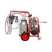 Aparat de muls capre cu 4 posturi (ulei, inox, cauciuc)